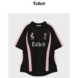 FALLETT Sports Club Football Jersey Black